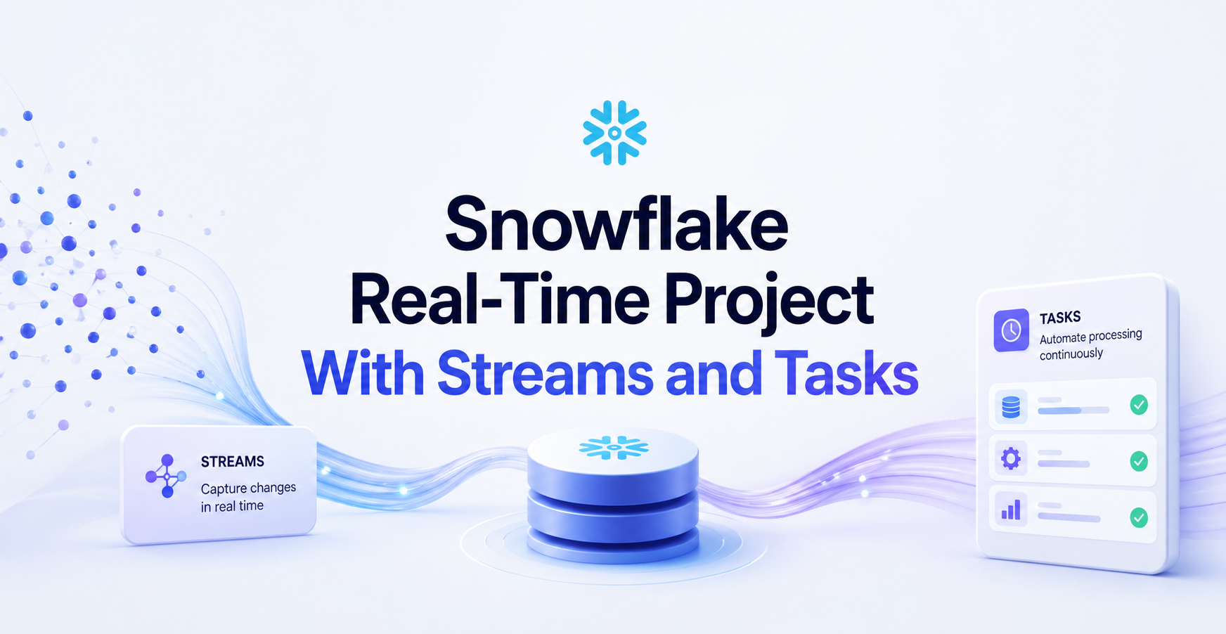 Snowflake Real-Time Project With Streams and Tasks