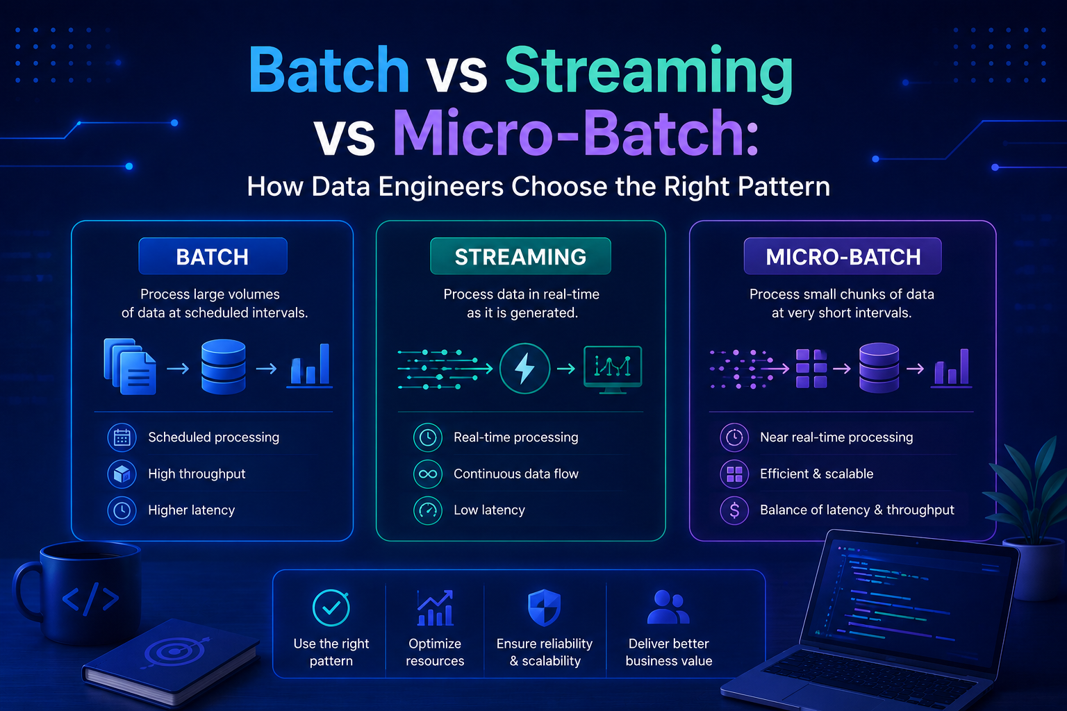 Batch vs Streaming vs Micro-Batch: How Data Engineers Choose the Right ...