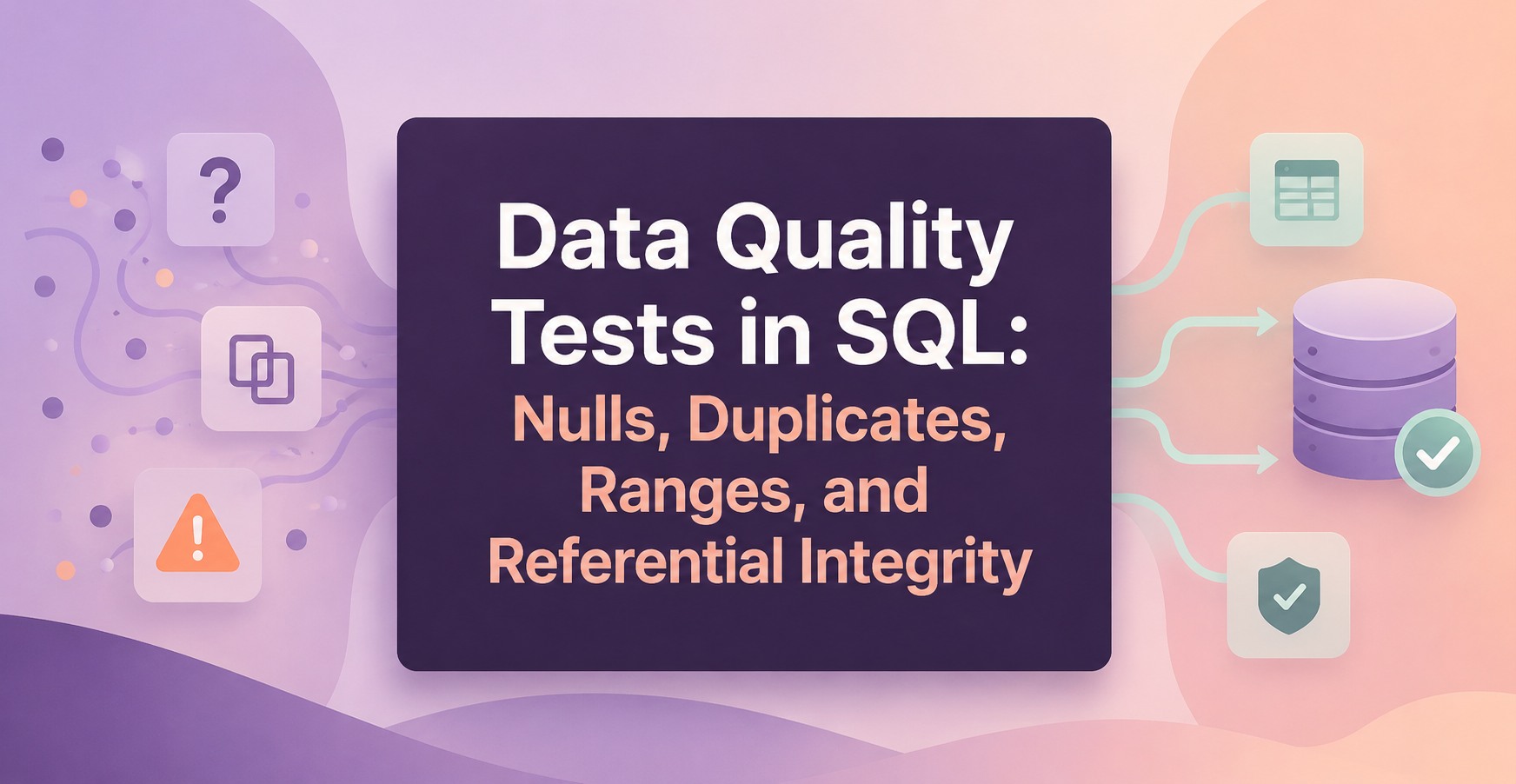 Data Quality Tests