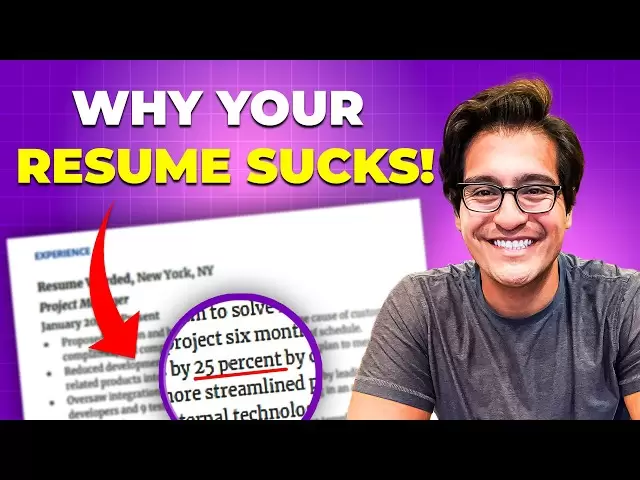 Resume tips