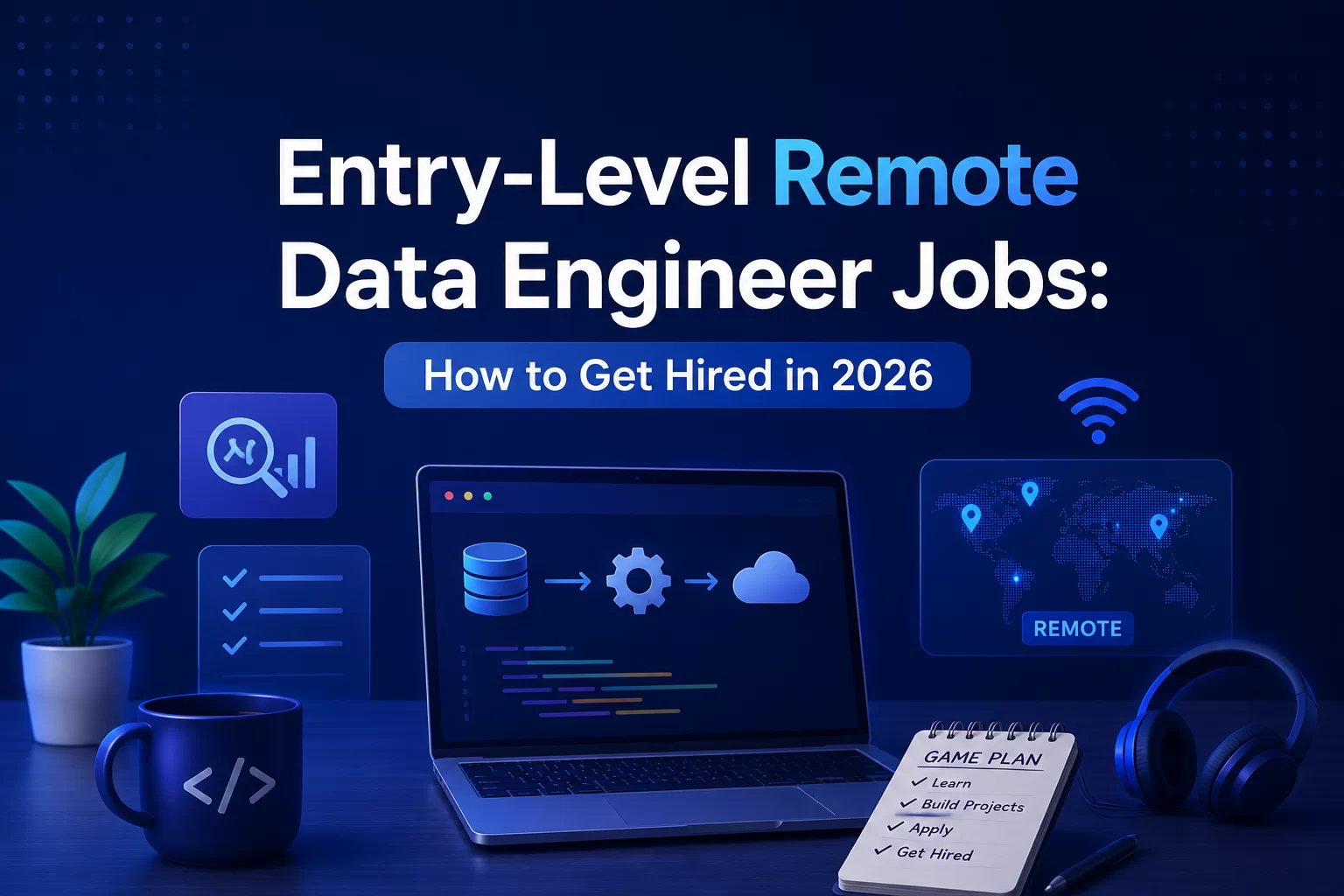 Entry-Level Remote Data Engineer Jobs: How to Get Hired in 2026