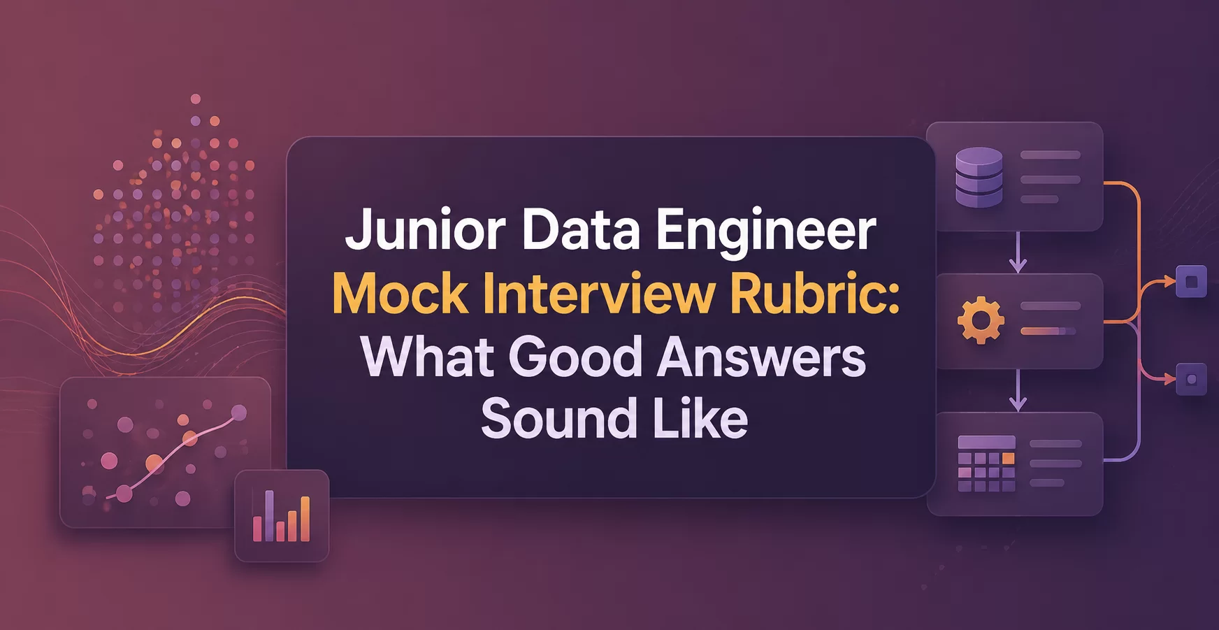 Junior Data Engineer Mock