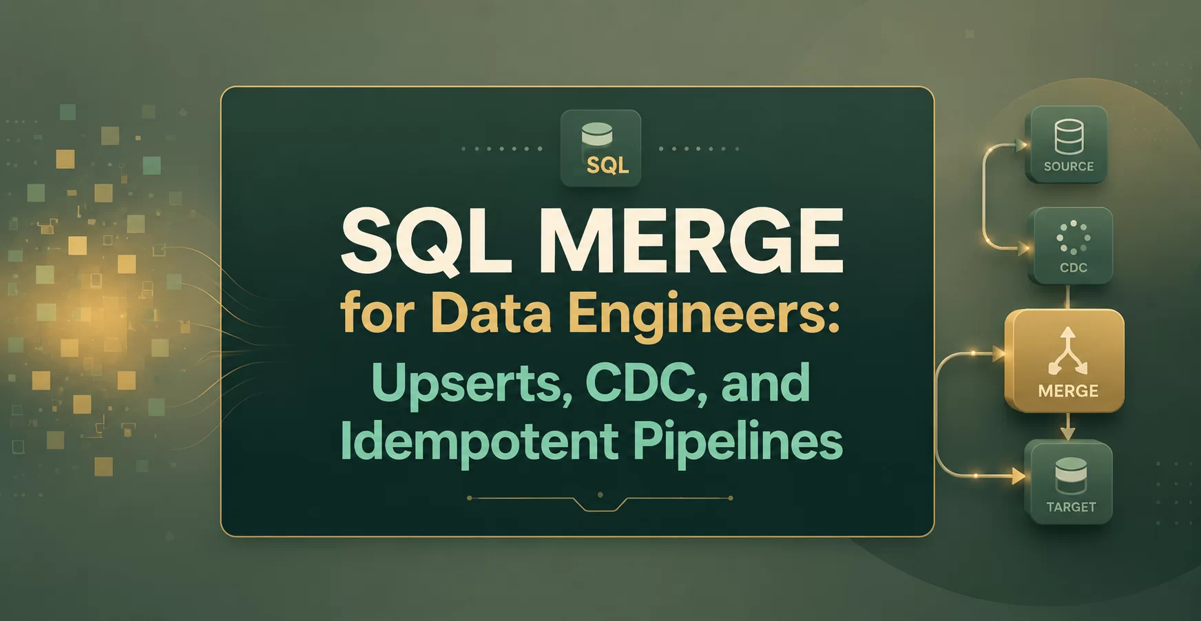 SQL MERGE for Data Engineers